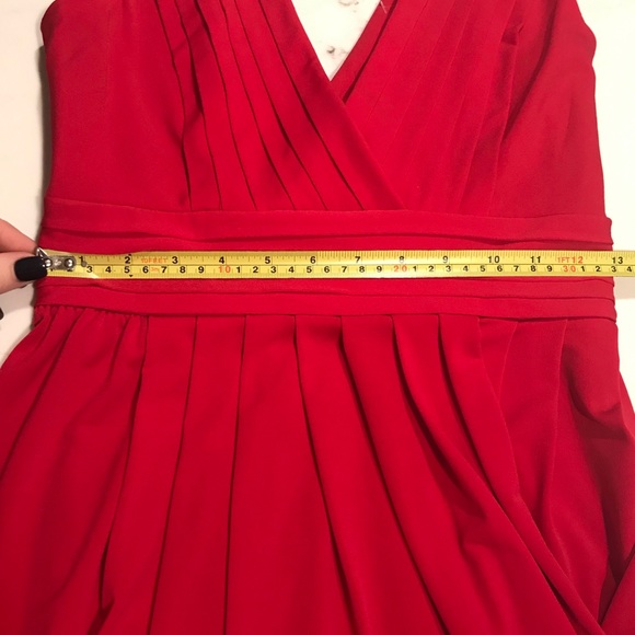 Max and Cleo Crimson Red Dress - Picture 7 of 8